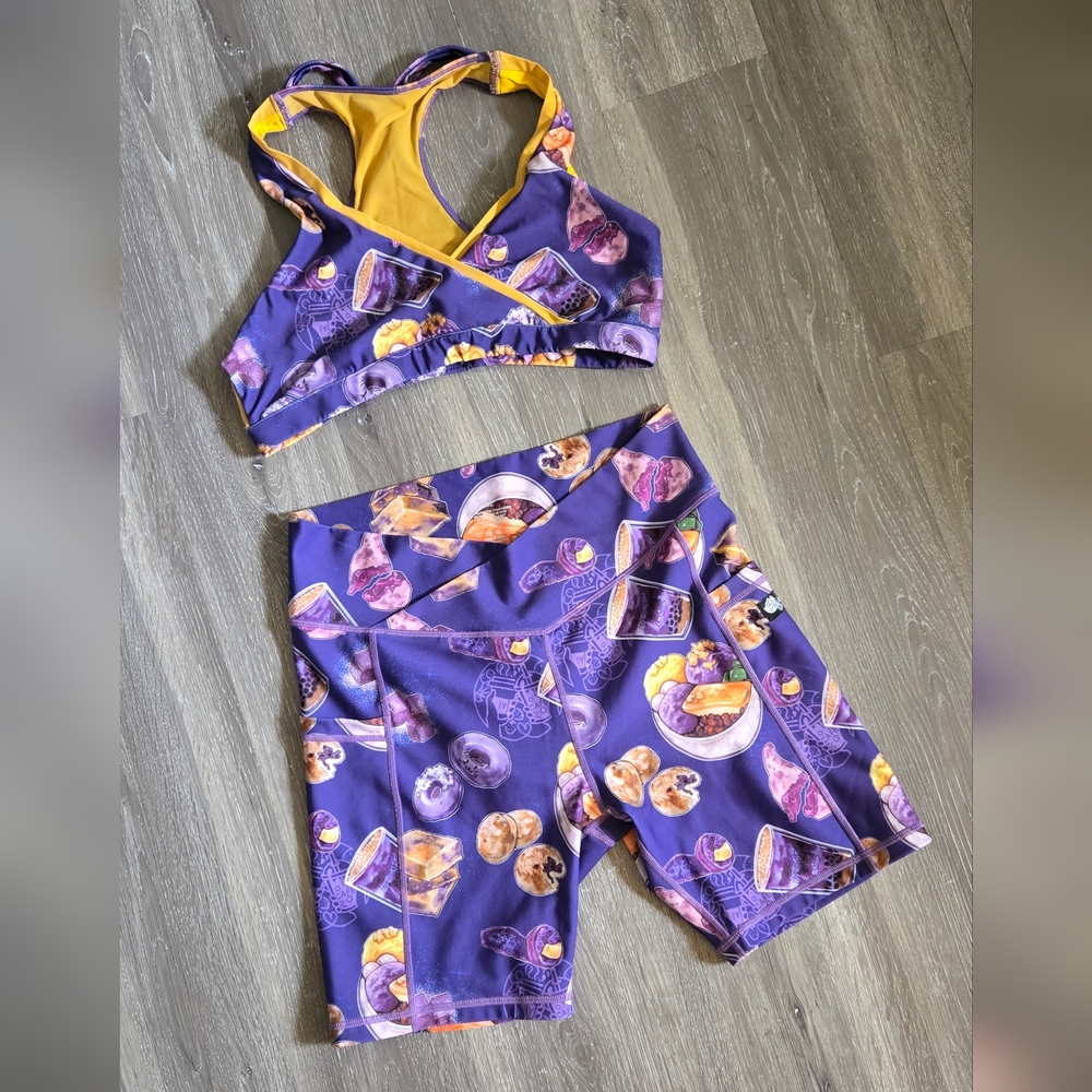 Iron Yokai Ube Activewear Set L/XL(2XL)